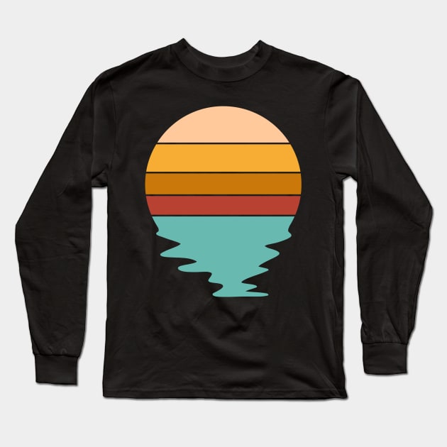 Rising Sun Long Sleeve T-Shirt by panco
